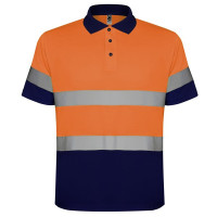 NAVY/FLUOR ORANGE