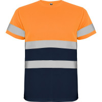 NAVY/FLUOR ORANGE