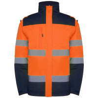 NAVY/FLUOR ORANGE