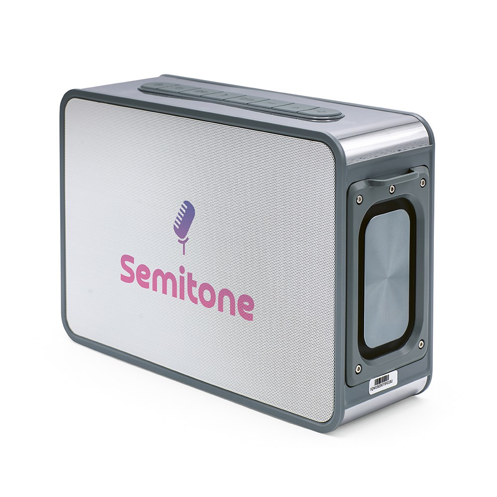 Jouncer Lautsprecher recy. ABS 15000 mAh  - Silber