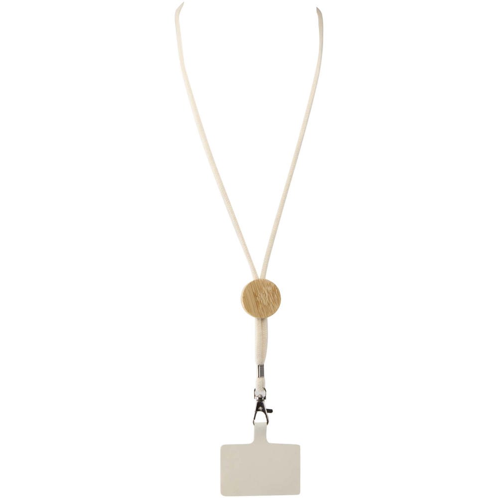 Adhab Smartphone Lanyard mit Bambusdetails