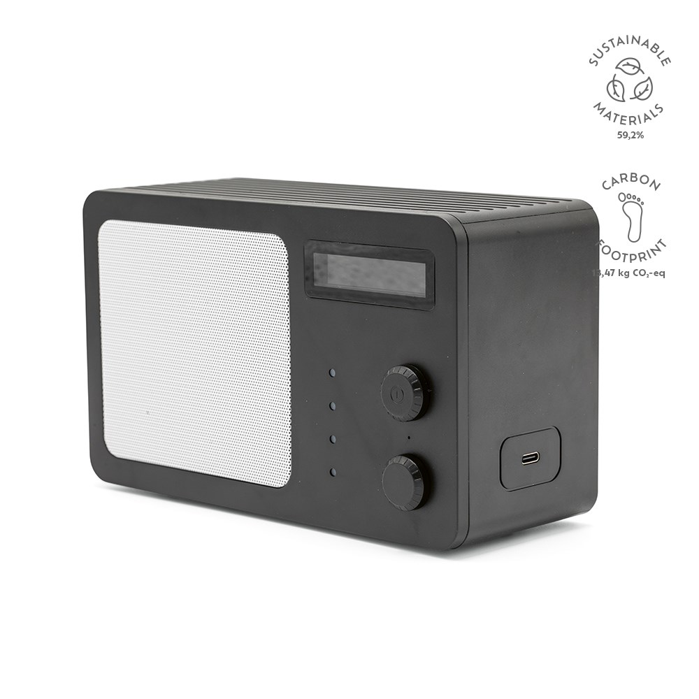 Soundview Lautsprecher recy.ABS 3 600 mAh  - Schwarz