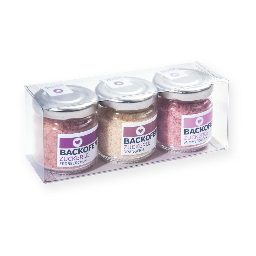 BACKOFEN-ZUCKERLE 3ER-SET