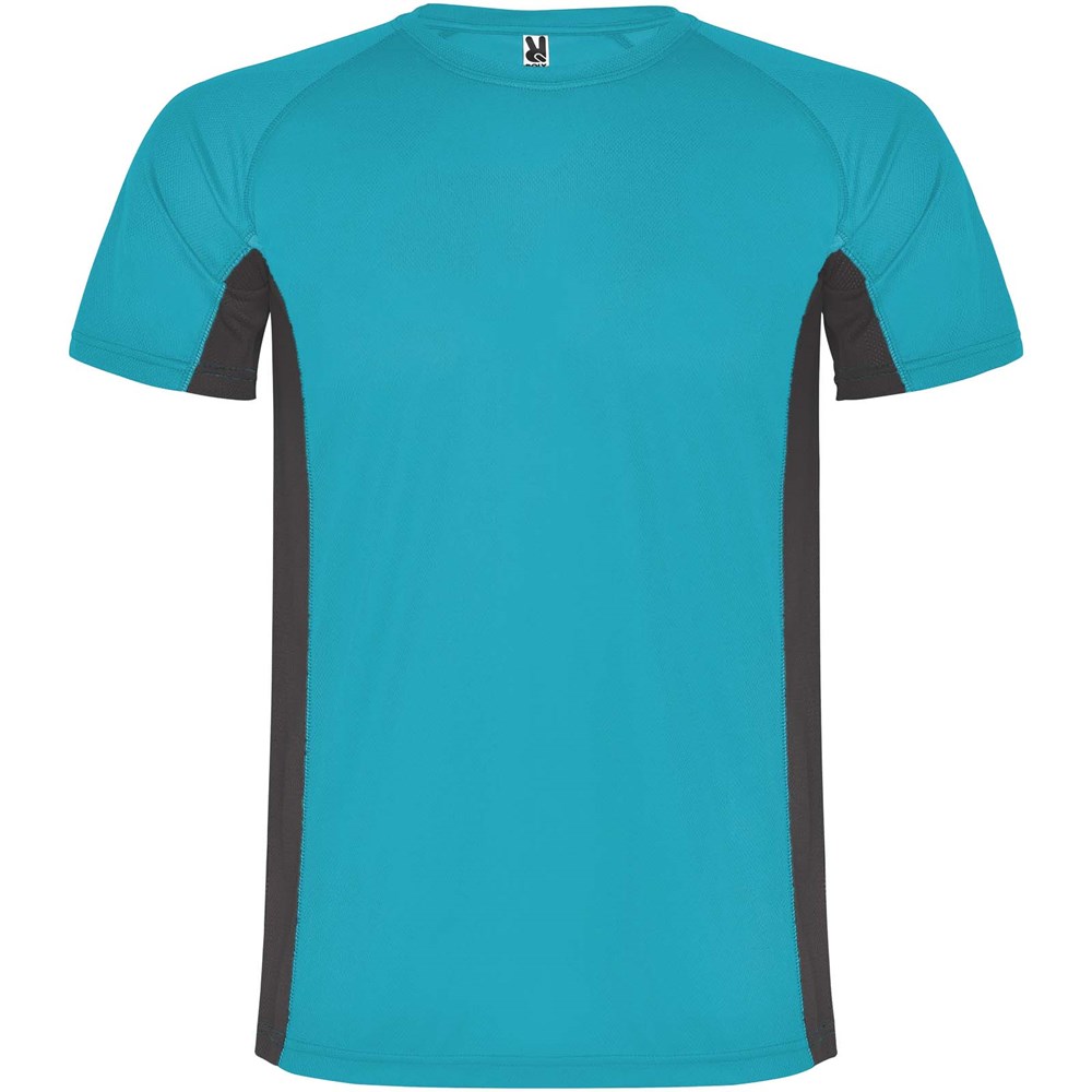 Shanghai Sport T-Shirt für Kinder - türkis, dunkelblei