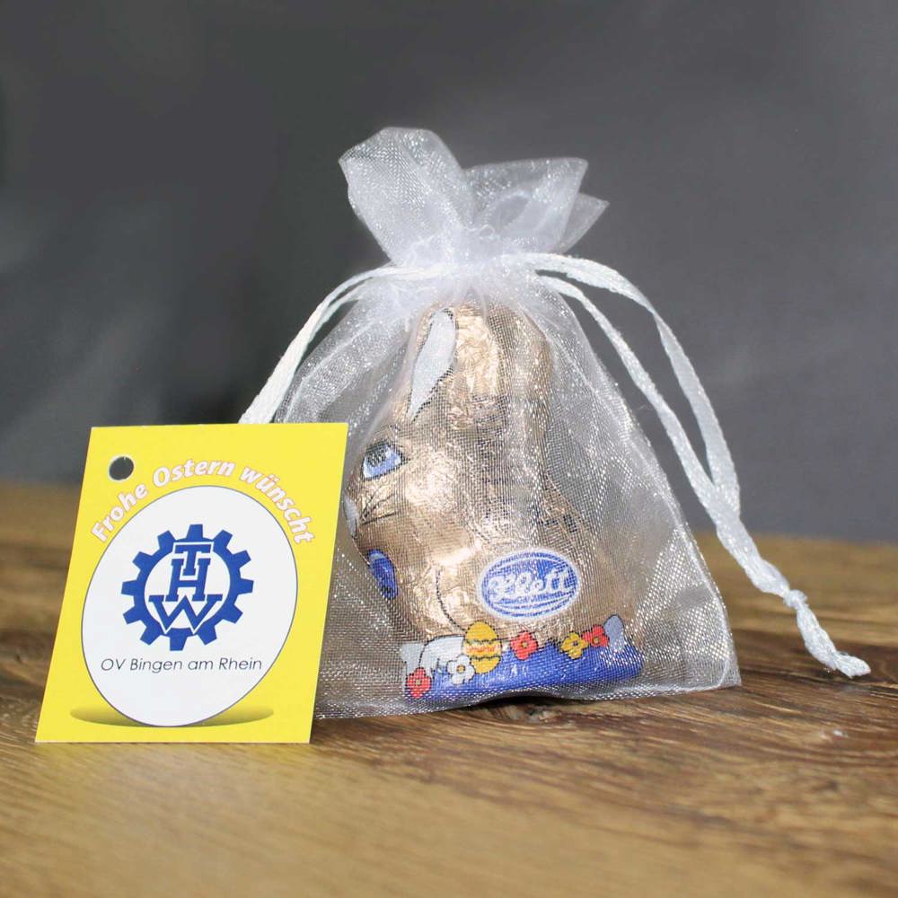 Allflash Organzasäckchen "Hase"