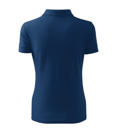 Polohemd Damen Pique Polo mitternachtsblau