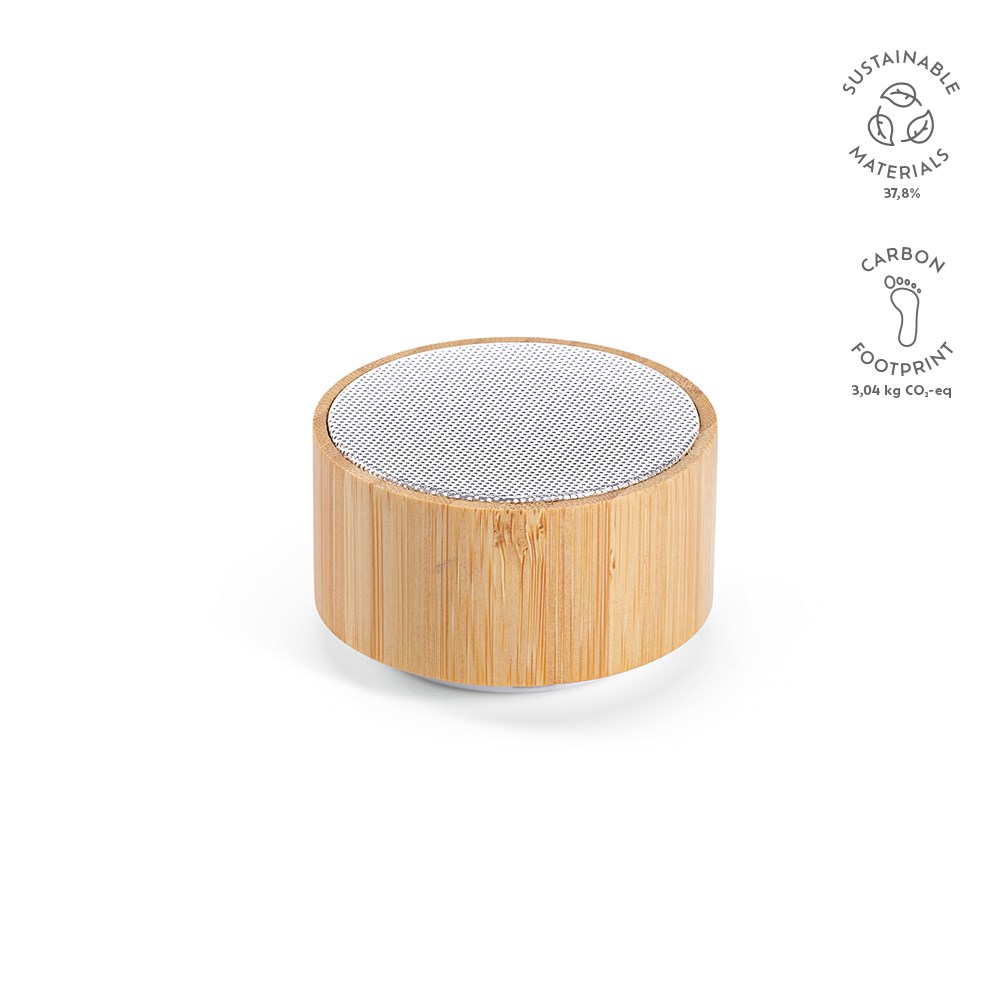 Einstein Lautsprecher recy. ABS 400 mAh  - Natur