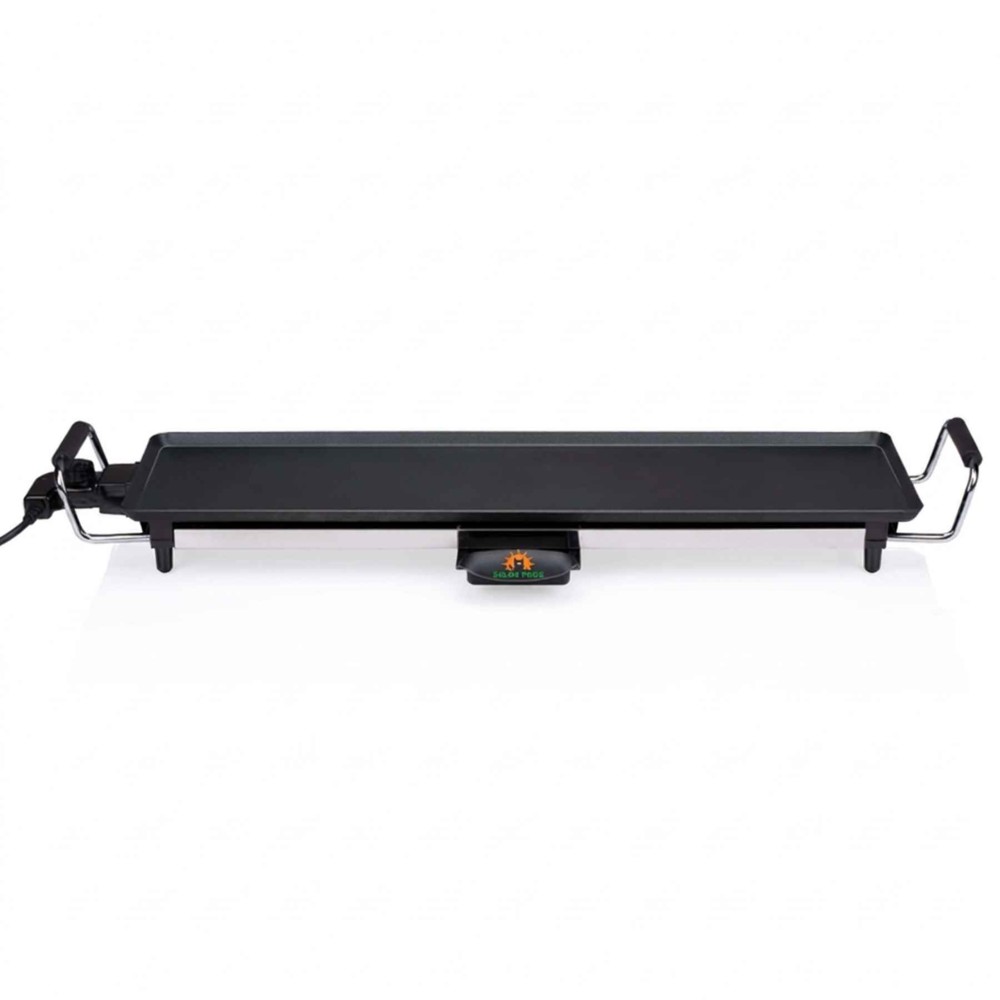 ALPINA Grill Teppanyaki 230V 2000W 70x23cm- Schwarz