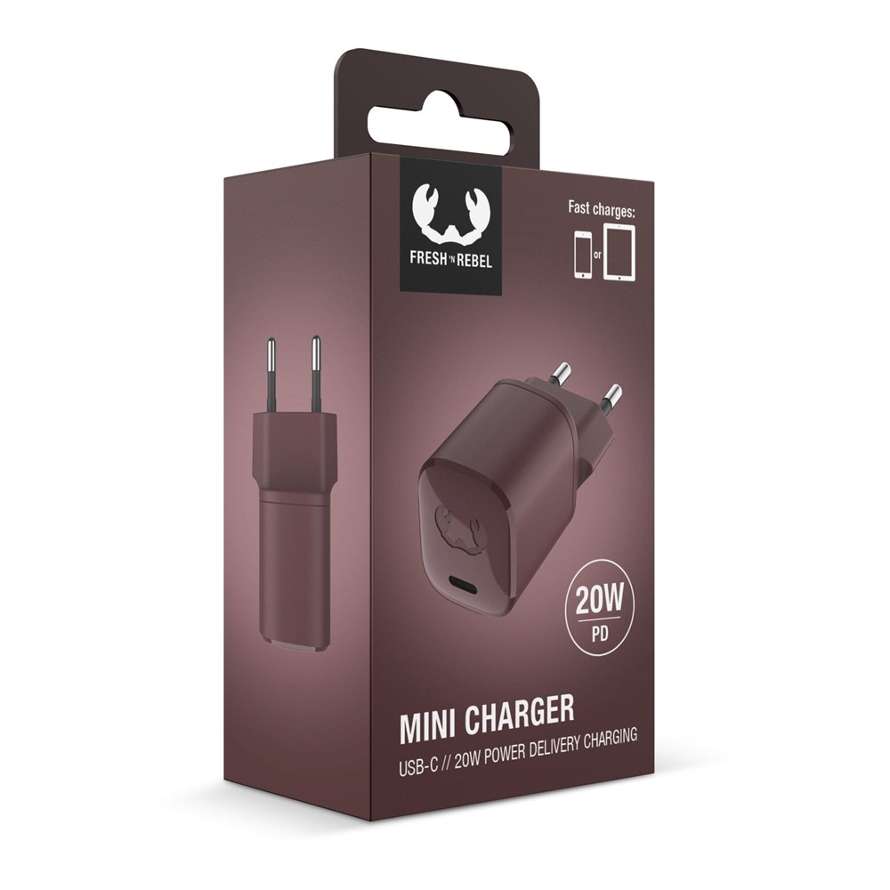 2WC20 I Fresh &amp; Rebel USB-C Mini Charger USB-C PD // 20W