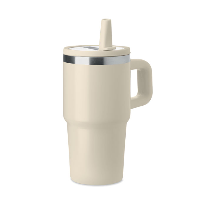 ALAND - Doppelwandiger Trinkbecher 500ml - Beige