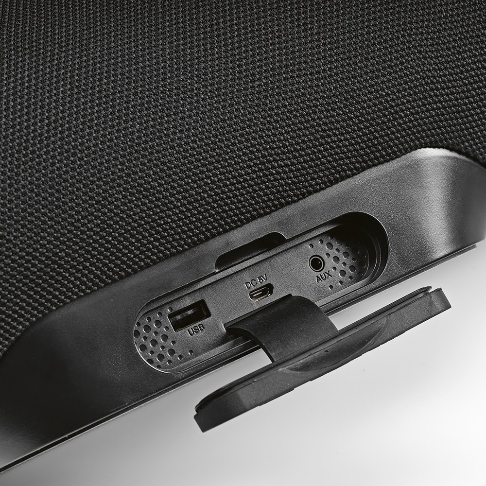 Newton Lautsprecher recy. ABS 6 000 mAh  - Schwarz