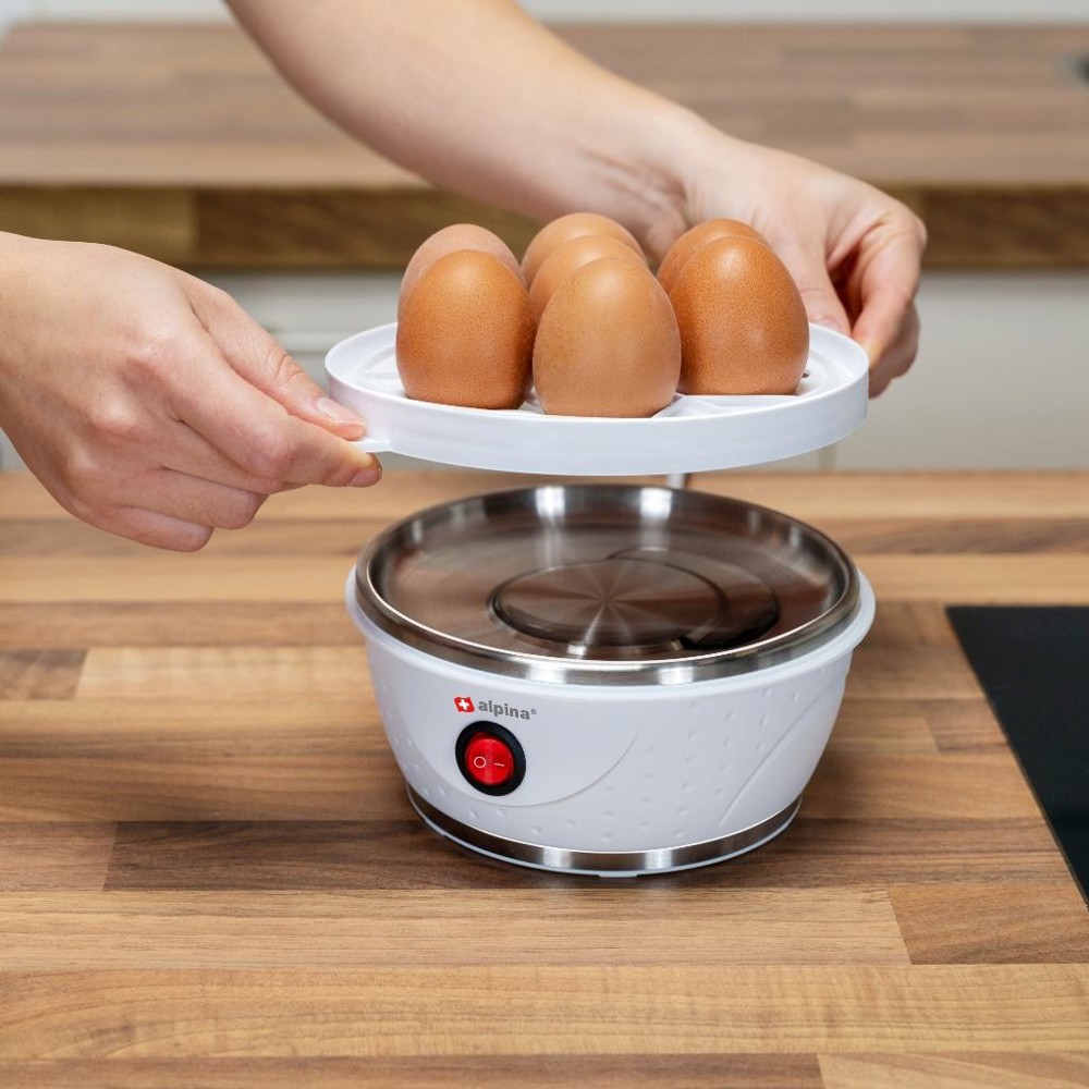 ALPINA Egg Boiler 230V 320-380W- Weiß