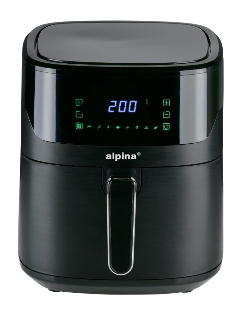 ALPINA Air Fryer 6L 1600W- Schwarz