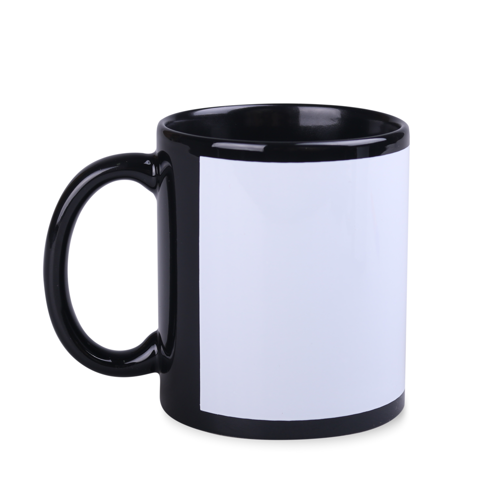 Sublimationstasse Tomek Nero Art Solid 300ml schwarz