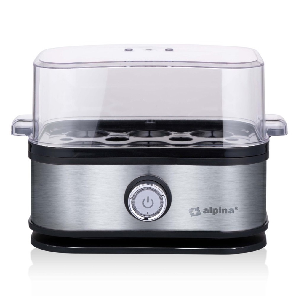 ALPINA Egg Boiler 230V 210W- Silber