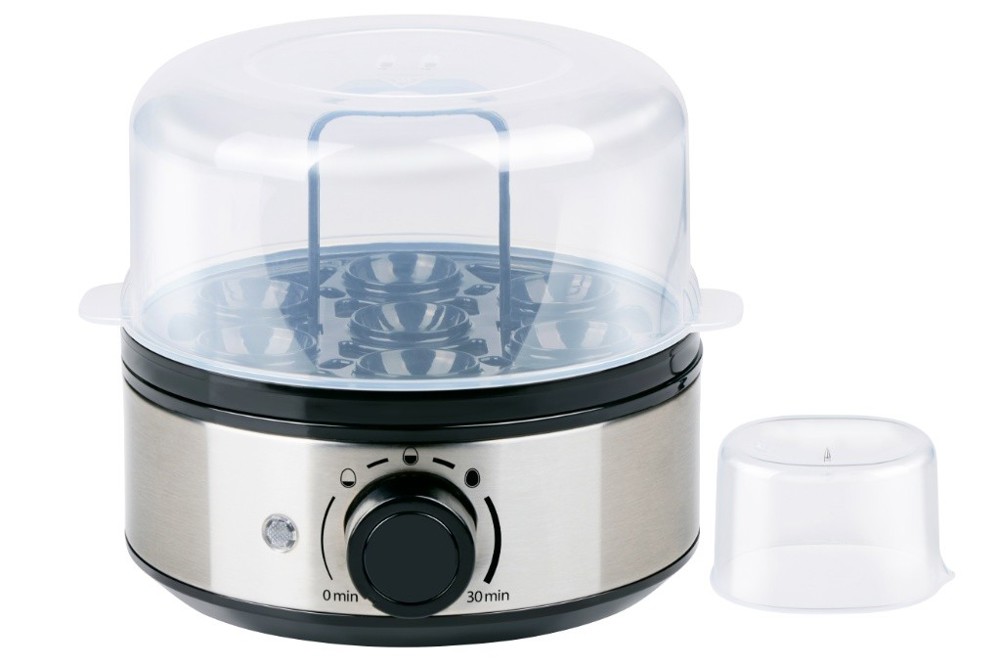 ALPINA Egg Cooker 400W- Silber