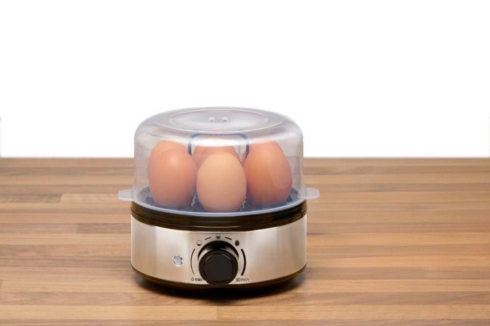 ALPINA Egg Cooker 400W- Silber