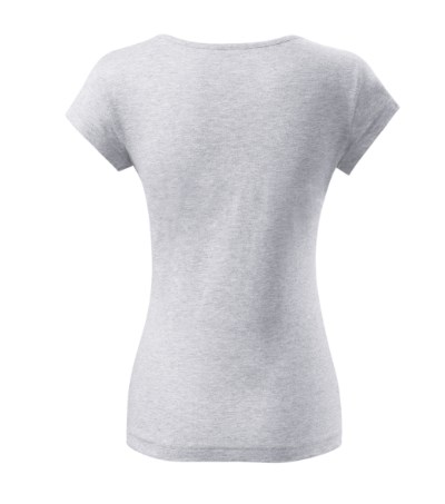 T-Shirt Damen Pure hellgrau meliert