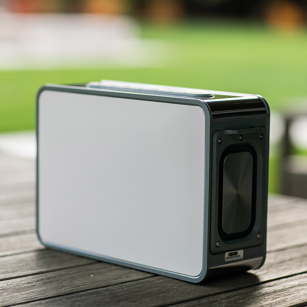 Jouncer Lautsprecher recy. ABS 15000 mAh  - Silber