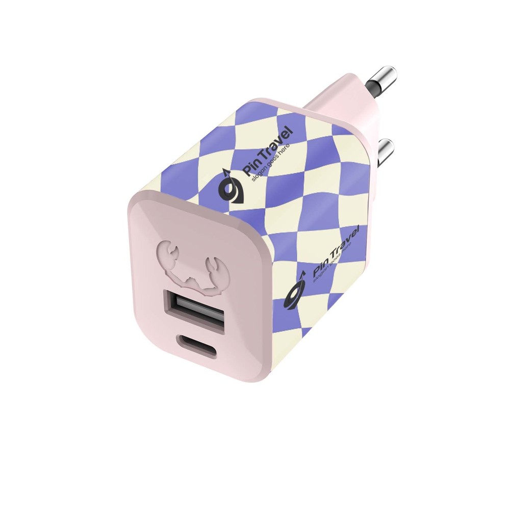 Fresh n Rebel Mini Charger 30W- Rauchrosa