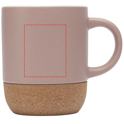 Billie 300 ml Keramiktasse mit Korkdetails 