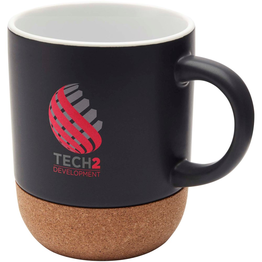 Billie 300 ml Keramiktasse mit Korkdetails 