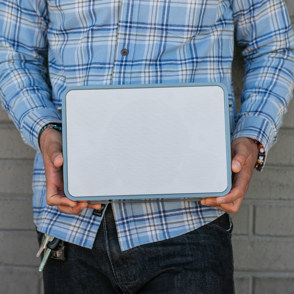 Jouncer Lautsprecher recy. ABS 15000 mAh  - Silber