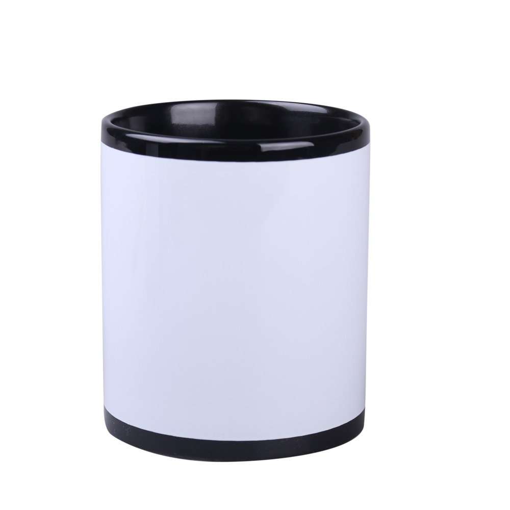 Sublimationstasse Tomek Nero Art Solid 300ml schwarz