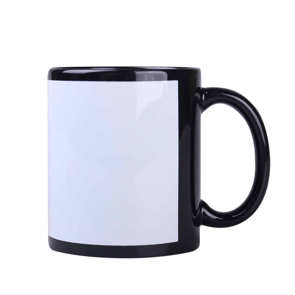 Sublimationstasse Tomek Nero Art Solid 300ml schwarz