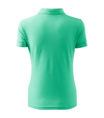 Polohemd Damen Pique Polo minze