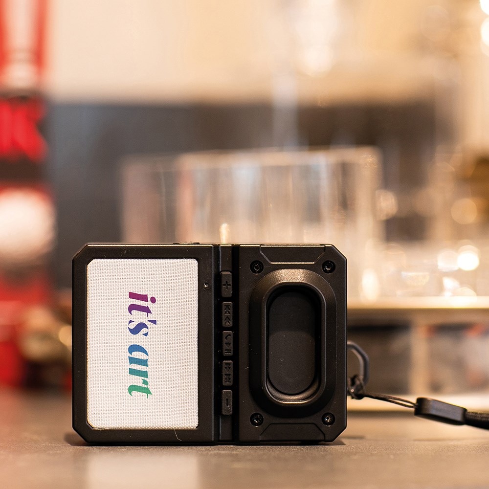 Soundo Lautsprecher recy.ABS 800 mAh  - Schwarz