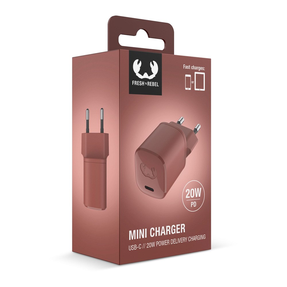 2WC20 I Fresh &amp; Rebel USB-C Mini Charger USB-C PD // 20W