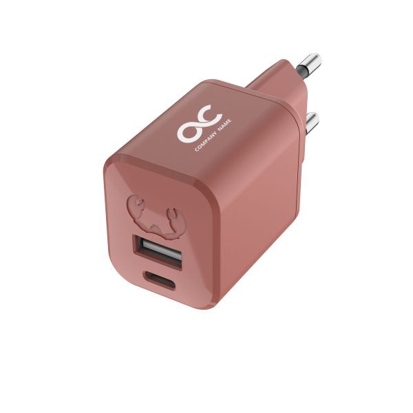 Fresh n Rebel Mini Charger 30W- Verträumtes Flieder - Safarirot